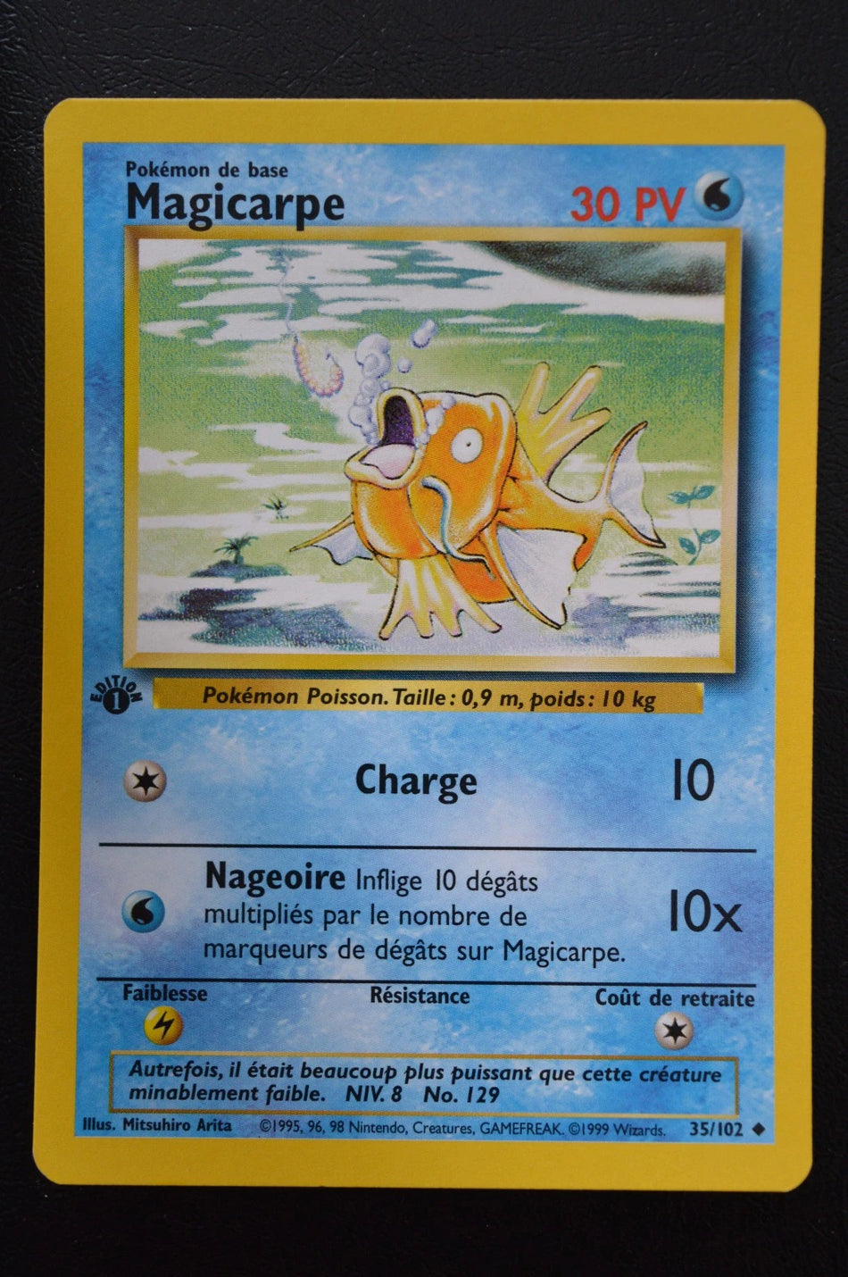 Magicarpe (35/102)  [Base Set 1st Edition] [French]