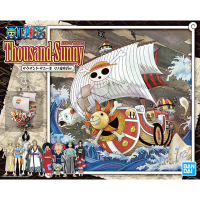 One Piece Model Ship Thousand Sunny (Land of Wano Version)