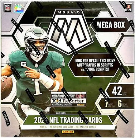 PANINI MOSAIC FOOTBALL 2023 MEGA HOBBY BOX