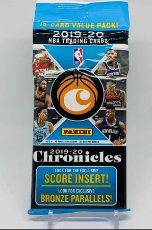 2020 PANINI CHRONICLES BASKETBALL FAT PACKS