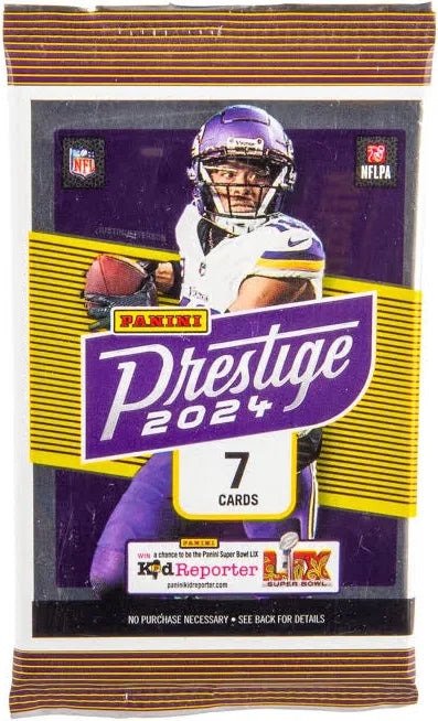2024 Prestige Panini NFL 11 Card Pack