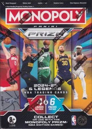 2025 PANINI PRIZM BASKETBALL BLASTER MONOPOLY