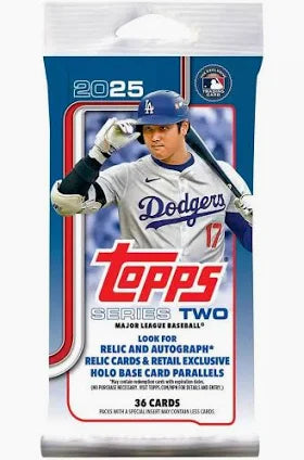 2025 Topps MLB Baseball Series 2 Fat Pack