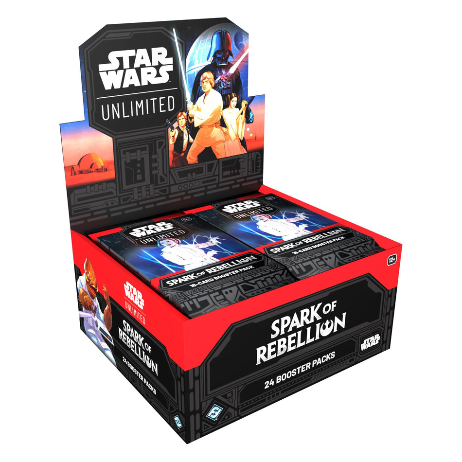 Star War: Unlimited - Spark of Rebellion - Booster Display (24 Units)