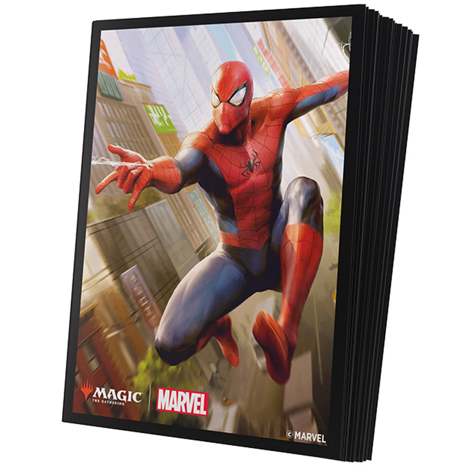 Sleeves - Magic: The Gathering - Marvel's Spider-Man Art Sleeves 66x92 mm (105 ct) Spider-Man
