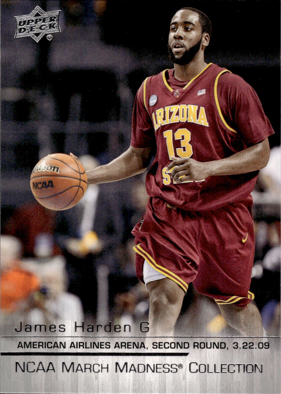 JAMES HARDEN  2014 UPPER DECK NCAA March Madness NO. HA-1