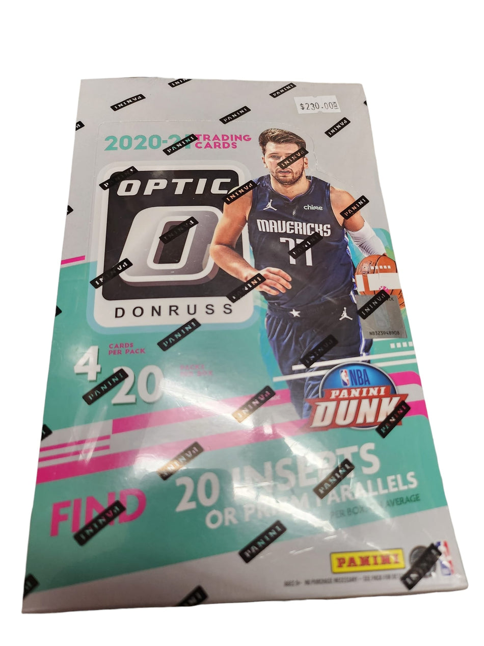 2020-21 RETAIL Donruss OPTIC Basketball 20 Pack Box