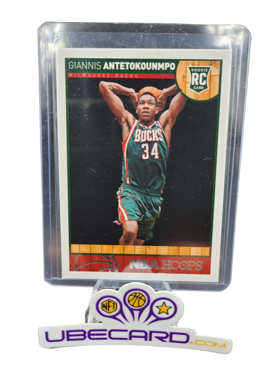 GIANNIS ANTETOKOUNMPO 2013-2014 HOOPS ROOKIE Card No. 275