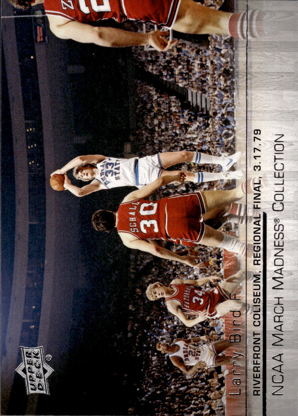 LARRY BIRD 2014 UPPER DECK MARCH MADNESS COLLECTION NO. LB-1