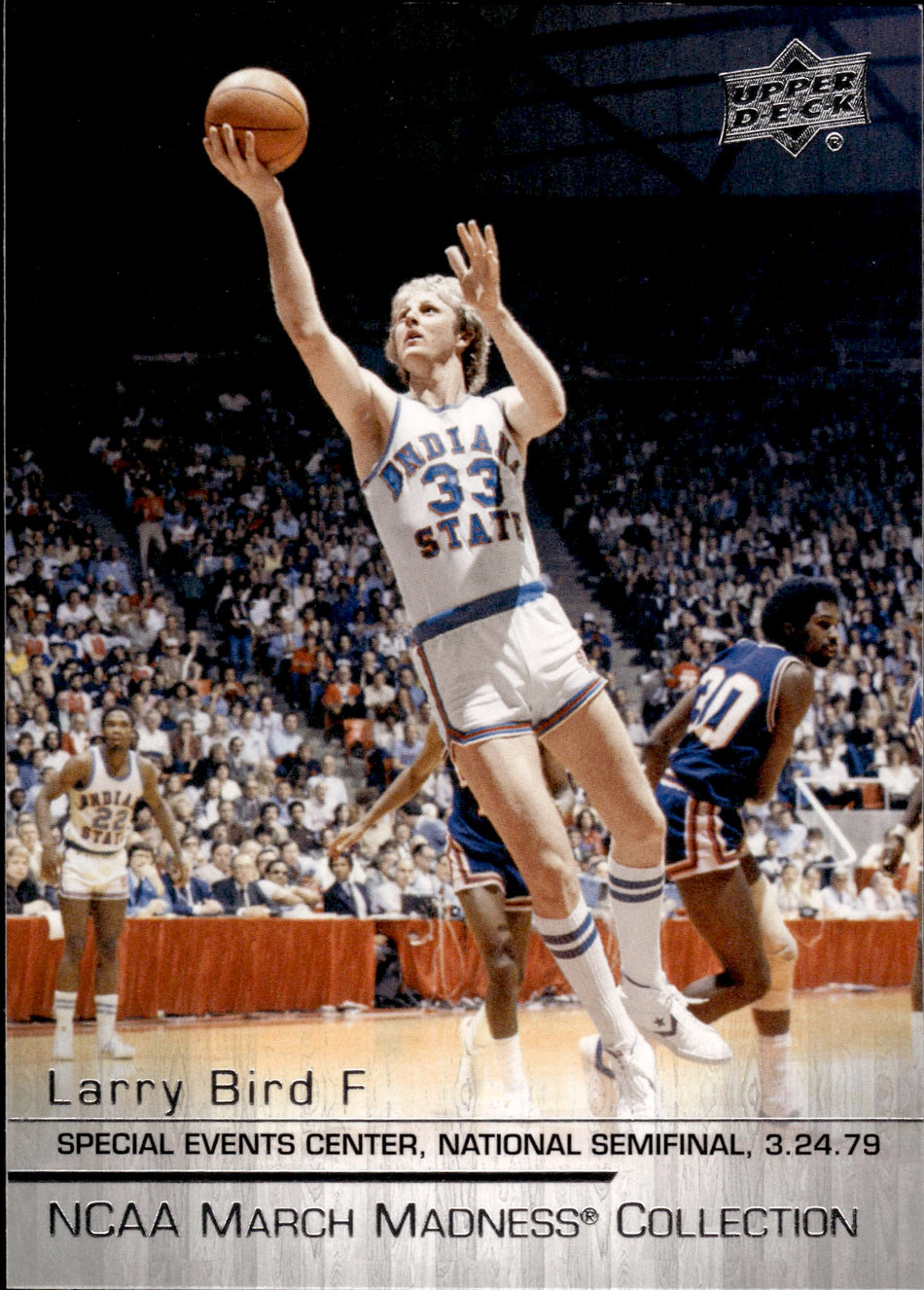 LARRY BIRD 2014 UPPER DECK MARCH MADNESS COLLECTION NO. LB-2