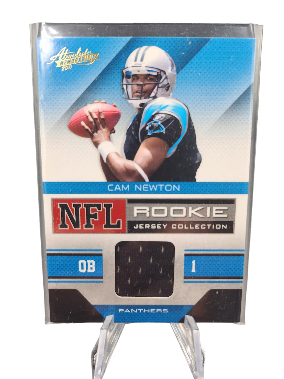 CAM NEWTON 2011 Absolute Memorabilia Rookie PATCH NO. 7 Panthers
