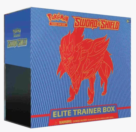 POKEMON ETB Sword & Shield Elite Trainer Box
