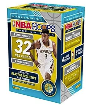 2019-20 RETAIL Panini Hoops Premium Stock Basketball NBA Blaster Box