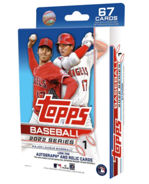 2022 RETAIL SERIES 1  MLB BASEBALL HANGER BOX