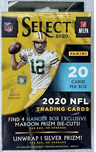 2020 RETAIL Panini Select Football 20-Card Hanger Box