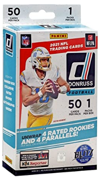 2021 RETAIL Donruss NFL Football Hanger Box (50 Cards/bx)