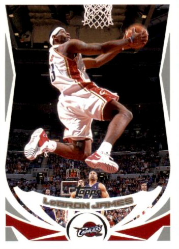 LEBRON JAMES 2004 Topps No. 23 1st Edition Cavaliers