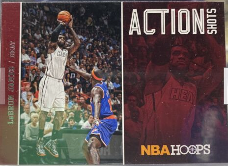 LEBRON JAMES 2013-14 NBA Hoops Action Shots No. 13