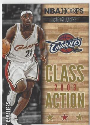 LEBRON JAMES 2013-14 HOOPS Class Action No. 10