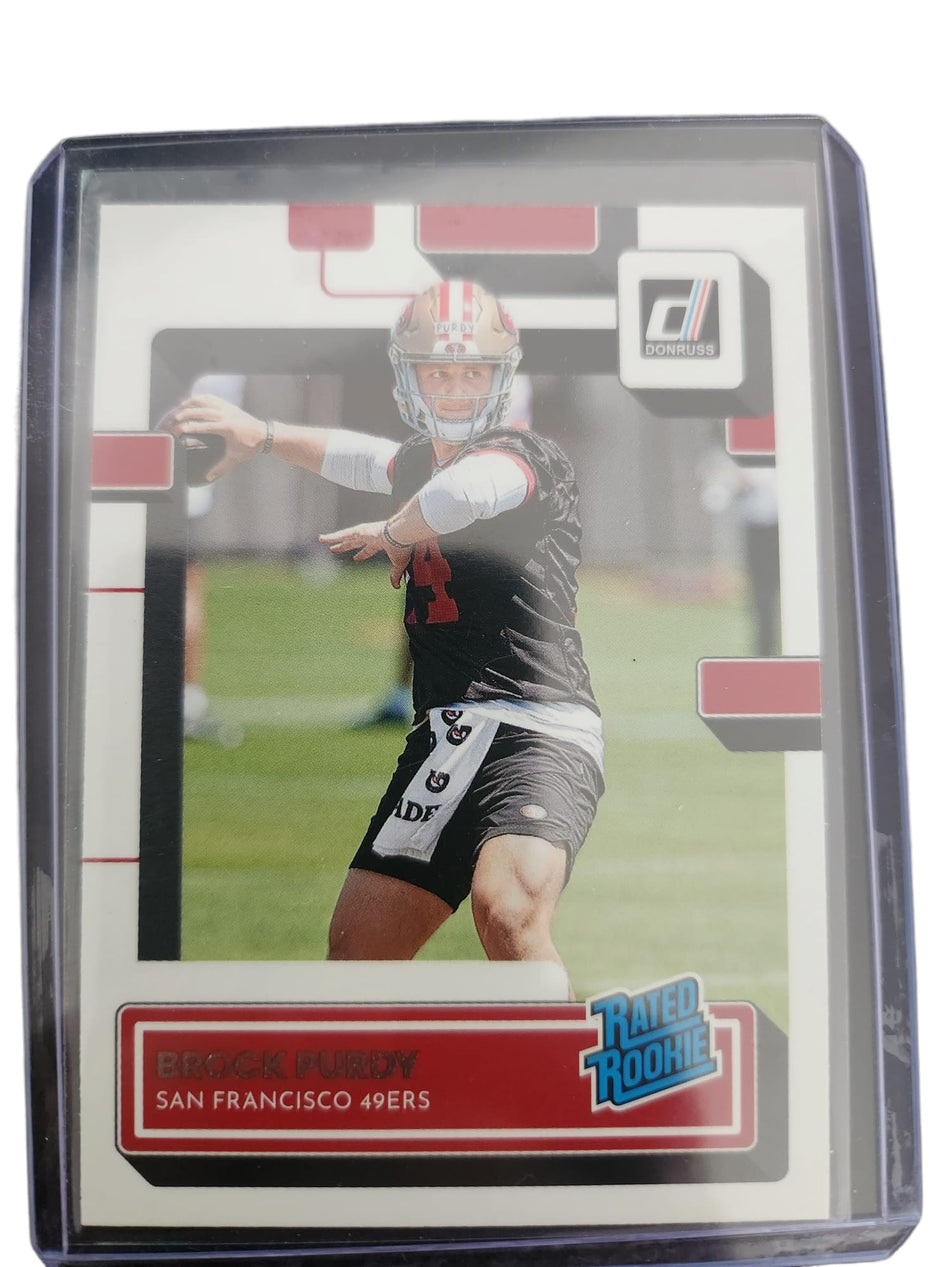 BROCK PURDY 2022 Donruss Rated Rookie No. 374