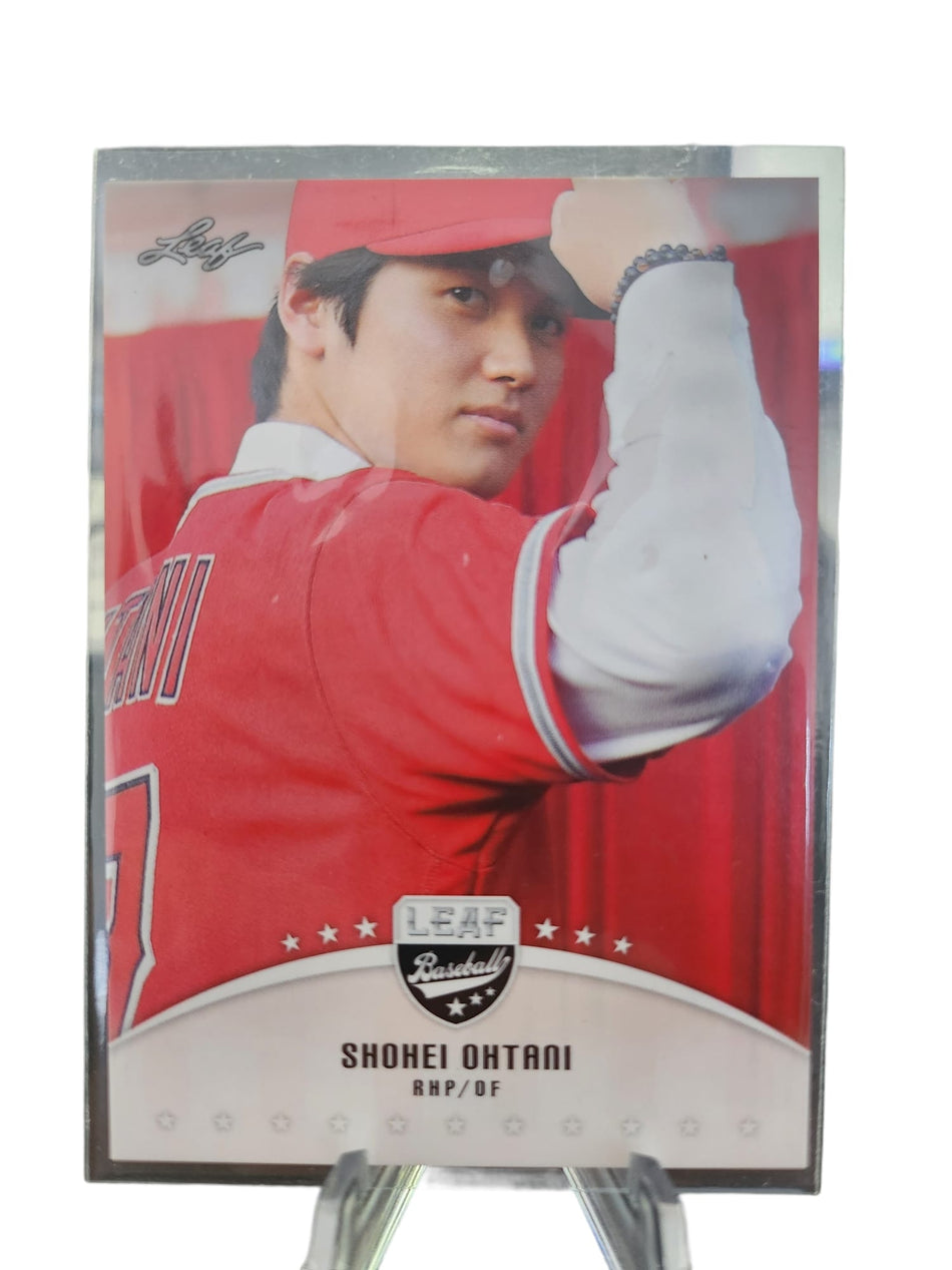 SHOHEI OHTANI 2018 LEAF Trading Card No. LB-01 Rookie